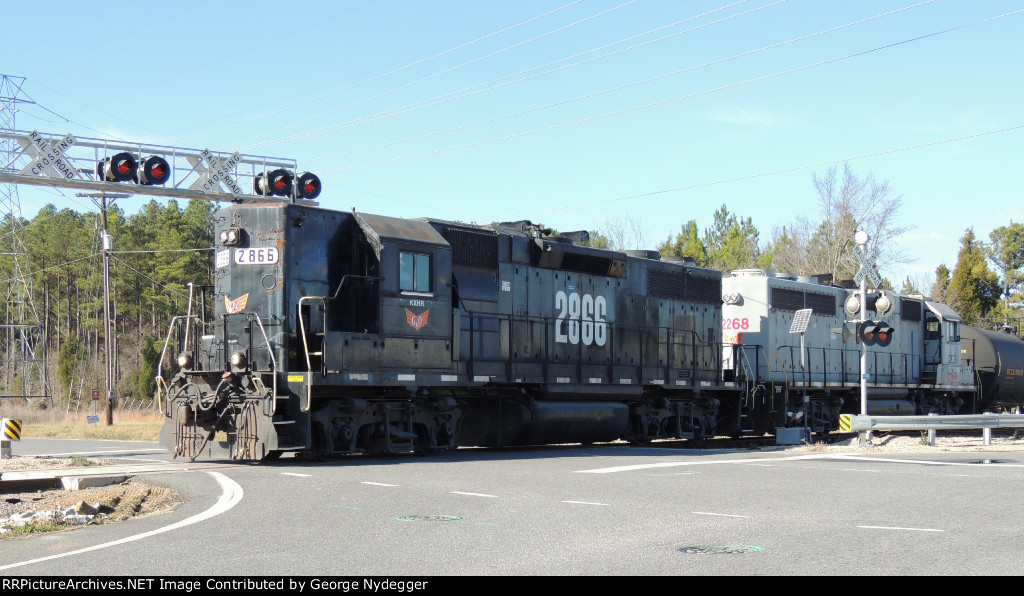 KXHR 2866 / GP38AC "High-Hood"